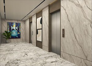 Building Lobby in 2 BHK Apartment at Dignity Bayview, Wadala West – for Sale