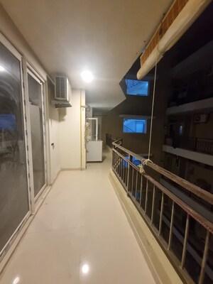Balcony in 3.5 BHK Apartment at Maya Green Lotus Saksham, International Airport Road – for Rent