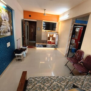 Living Room in 2 BHK Apartment at Green Square, Pratha Pushp Society – for Sale