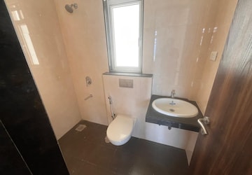 Bathroom in 1 BHK Apartment at Sheth Avante, Kanjurmarg West – for Rent