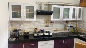Kitchen in 3 BHK Apartment at Vip Road – for Sale