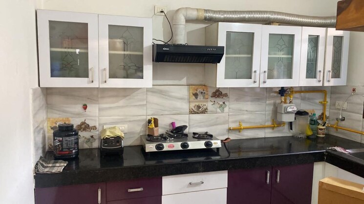 Kitchen, vip road 3 Bedroom 2500 Sq.Ft. Apartment In Vip Road Zirakpur 9356674