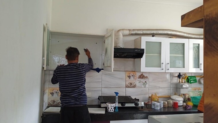 Kitchen, vip road 3 Bedroom 2500 Sq.Ft. Apartment In Vip Road Zirakpur 9356674