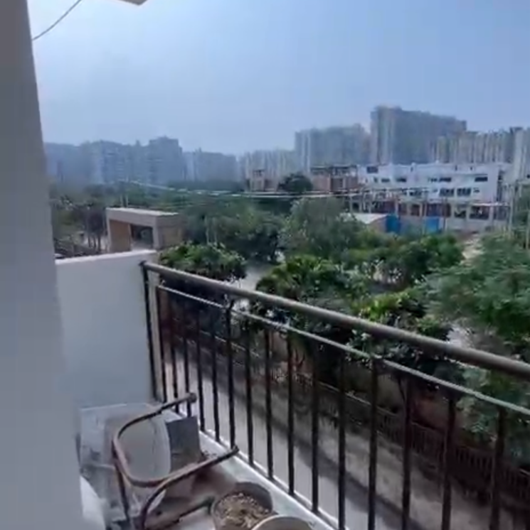 Balcony, emenox-brave-hearts 3.5 Bedroom 1510 Sq.Ft. Apartment In Raj Nagar Extension Ghaziabad 9356742