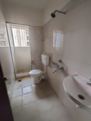 Bathroom in 1 BHK Apartment at Pushpanjali Heights, Owale – for Rent