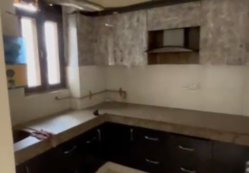 Kitchen in 3.5 BHK Apartment at Emenox Brave Hearts, Raj Nagar Extension – for Rent