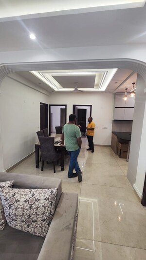 Living Room in 3.5 BHK Apartment at Maya Green Lotus Saksham, International Airport Road – for Rent