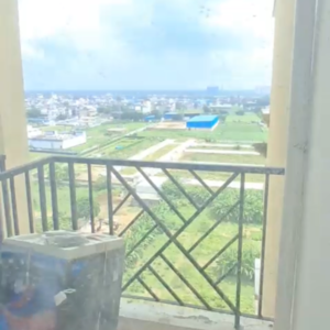 Balcony in 2 BHK Apartment at Nilaya Greens, Sikrod – for Sale
