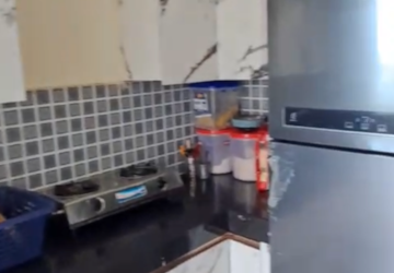 Kitchen in 2 BHK Apartment at Nilaya Greens, Sikrod – for Sale