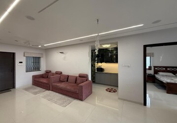 Living Room in 3 BHK Apartment at Frontline Seven, Kokapet – for Rent