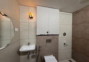 Bathroom in 3 BHK Apartment at Frontline Seven, Kokapet – for Rent