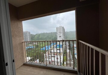 Balcony in 3 BHK Apartment at Godrej Green Vistas, Mahalunge – for Rent
