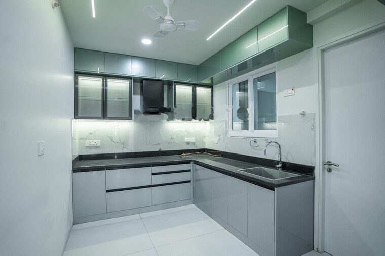 Kitchen, jayabheri-the-nirvana 3 Bedroom 1920 Sq.Ft. Apartment In Gopanpally Hyderabad 9356853