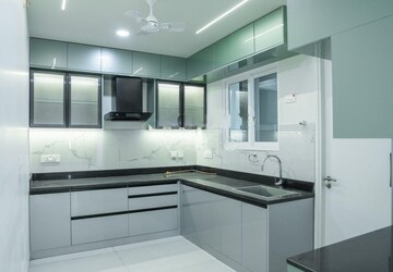 Kitchen in 3 BHK Apartment at Jayabheri The Nirvana, Gopanpally – for Rent