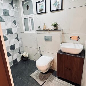 Bathroom in 3 BHK Apartment at Ambala Highway – for Sale