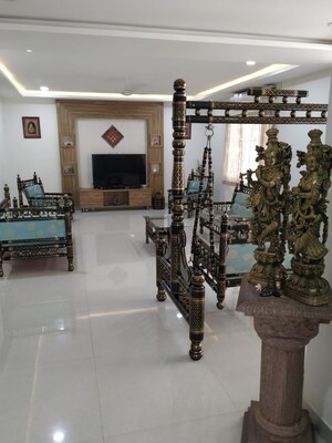 Living Room in 4 BHK Villa at Kokapet – for Sale