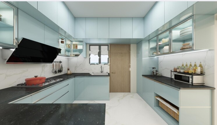 Kitchen, auro-the-pearl 3 Bedroom 2175 Sq.Ft. Apartment In Hi Tech City Hyderabad 9356867