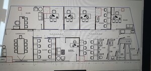 Floor Plan in  Office Space at Satra Plaza, Vashi Sector 19d – for Rent