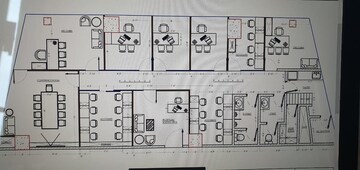 Floor Plan in  Office Space at Satra Plaza, Vashi Sector 19d – for Rent