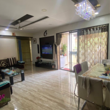 Living Room in 2 BHK Apartment at Mahindra Royale, Pimpri – for Sale