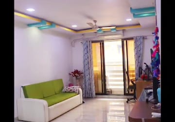 Living Room in 1 BHK Apartment at Regency Anantam, Dombivli East – for Rent