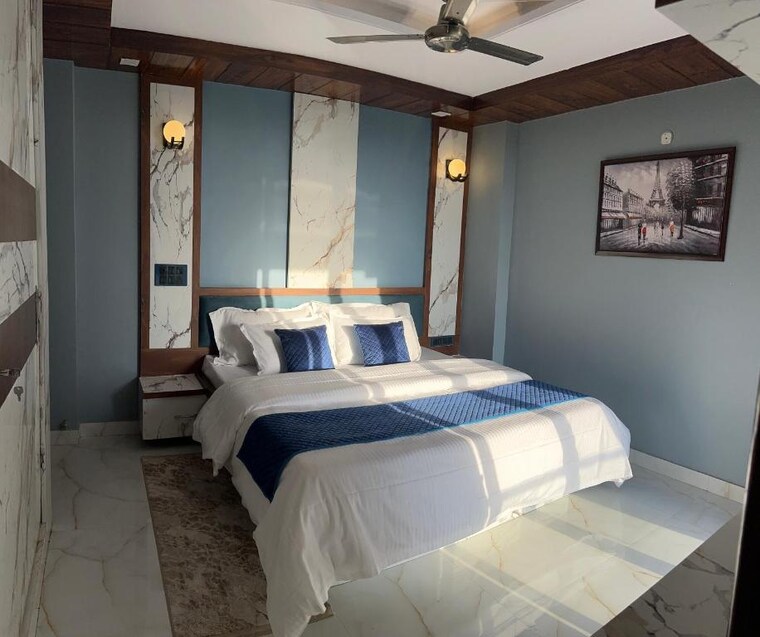 Bedroom, chattarpur 4 Bedroom 1800 Sq.Ft. Builder Floor In Chattarpur Delhi 9356727