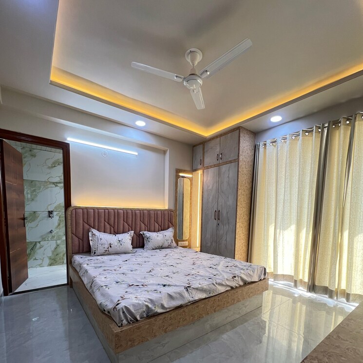 Bedroom, chattarpur 4 Bedroom 1800 Sq.Ft. Builder Floor In Chattarpur Delhi 9356727