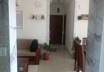 Living Room in 1 BHK Apartment at Godrej 24 Sarjapur, Sarjapur Road – for Rent