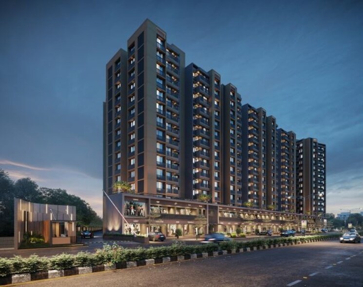 Exterior View, shilp-revanta 3 Bedroom 830 Sq.Ft. Apartment In Shela Ahmedabad 9356856