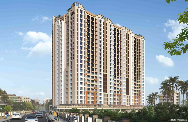 Exterior View, charkop sector 2 3 Bedroom 950 Sq.Ft. Apartment In Charkop Sector 2 Mumbai 9357096