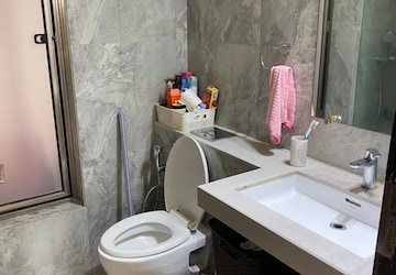 Bathroom in 2 BHK Apartment at The Wadhwa Amar Jiwan, Bandra West – for Sale