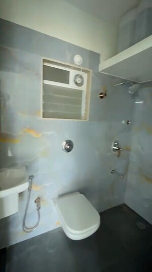 Bathroom in 2 BHK Apartment at Chheda Avighna, Mira Road East – for Rent