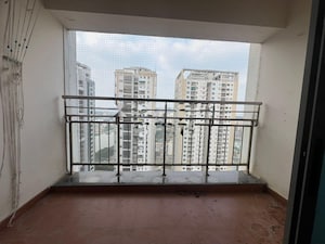 Balcony in 3 BHK Apartment at Lanco Hills Apartments, Manikonda – for Rent