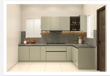 Kitchen in 3 BHK Apartment at My Home Tridasa, Tellapur – for Rent