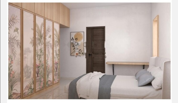 Bedroom, my-home-tridasa 3 Bedroom 1840 Sq.Ft. Apartment In Tellapur Hyderabad 9357234
