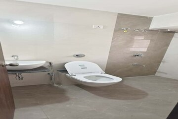 Bathroom in 2 BHK Apartment at Gurukrupa Astter, Wadgaon Sheri – for Rent