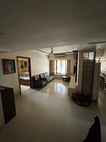 Living Room in 2 BHK Apartment at Dara House, Khar West – for Rent