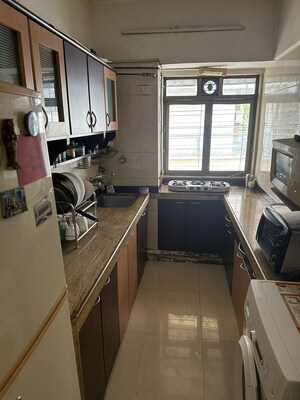 Kitchen in 2 BHK Apartment at Dara House, Khar West – for Rent