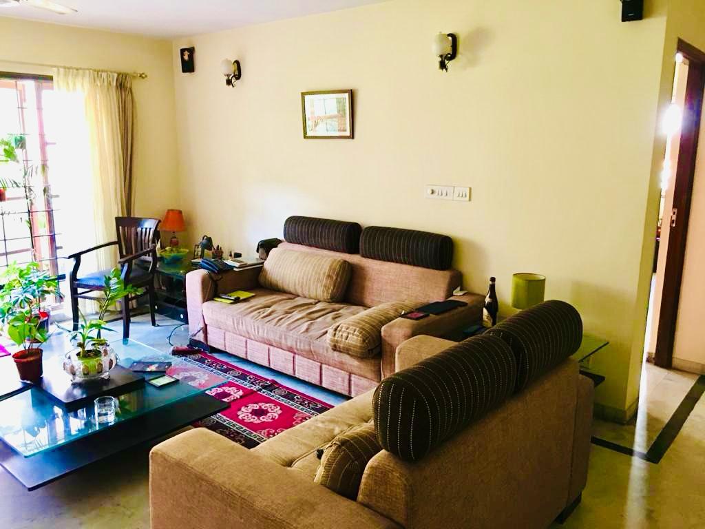 3 BHK + Servant Room Apartment For Rent in HM Lexington Avenue