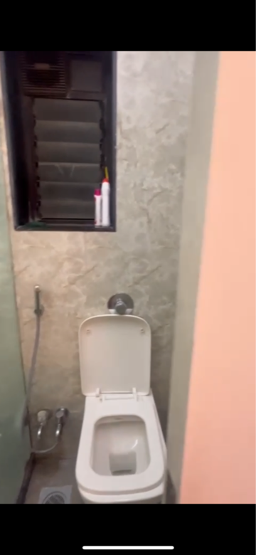 Bathroom in 2 BHK Apartment at Lalani Residency, Pratha Pushp Society – for Rent