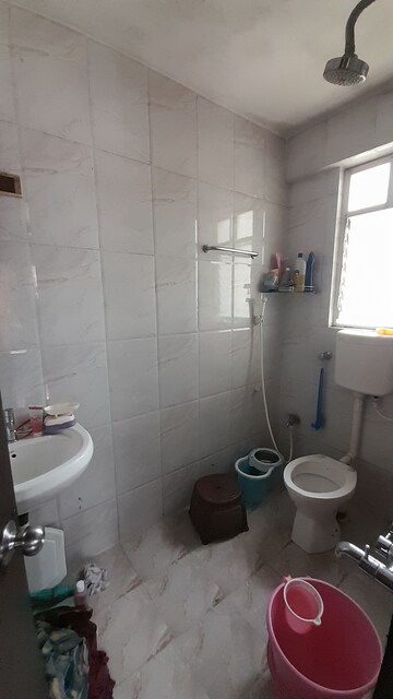 Bathroom in 2 BHK Apartment at Sangameshwari Apartment, Dattawadi – for Sale