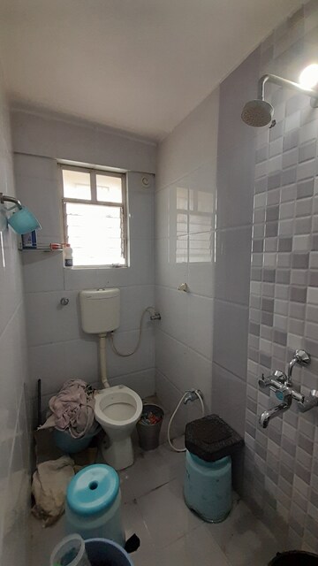 Bathroom in 2 BHK Apartment at Sangameshwari Apartment, Dattawadi – for Sale