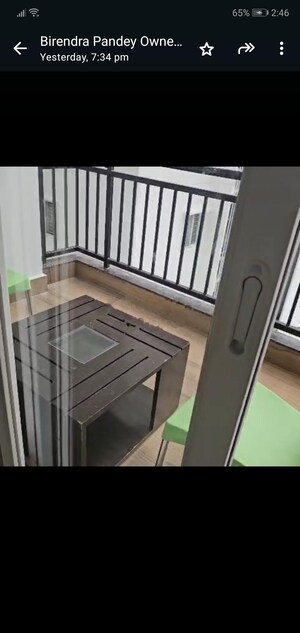 Balcony in 2 BHK Apartment at My Home Tridasa, Tellapur – for Rent