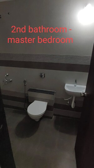 Attached Bathroom in 2 BHK Apartment at Pimple Saudagar – for Rent