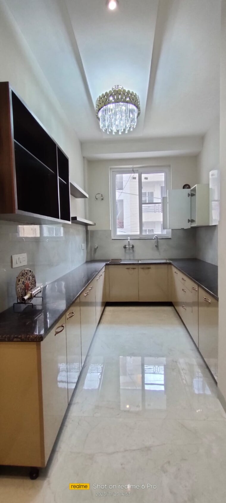 Kitchen, patiala road 3 Bedroom 1500 Sq.Ft. Builder Floor In Patiala Road Zirakpur 9357327