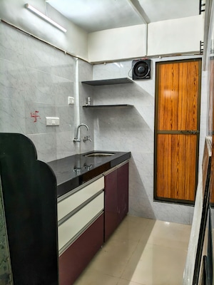 Kitchen in 1 BHK Apartment at Dhariwal Avenue, Goregaon West – for Rent