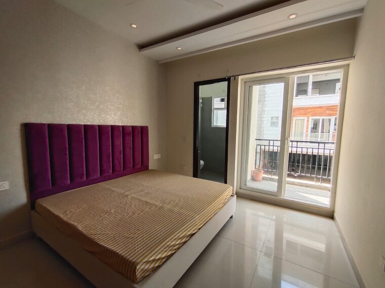 Bedroom, ambala highway 3 Bedroom 1350 Sq.Ft. Builder Floor In Ambala Highway Zirakpur 9357361