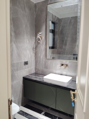 Bathroom in 3 BHK Builder Floor at Boutique Residential Apartments C-253, Defence Colony – for Rent