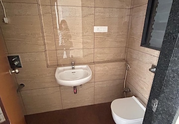 Bathroom in 1 BHK Apartment at Chandak 34 Park Estate, Goregaon West – for Rent