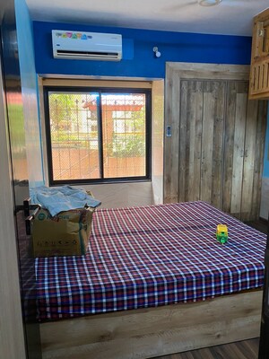 Bedroom in 2 BHK Apartment at Gala Pride Park, Manpada – for Rent